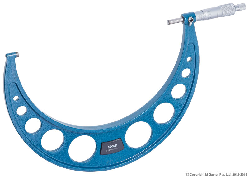 200-225mm Metric Outside Micrometer
